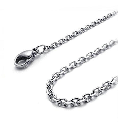 MaryBoutik colgante Dog Tag Cristiano en acero inoxidable