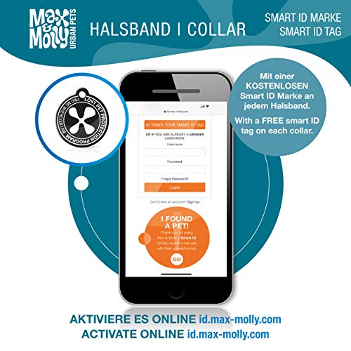 Max & Molly Puzzle Smart ID Collar