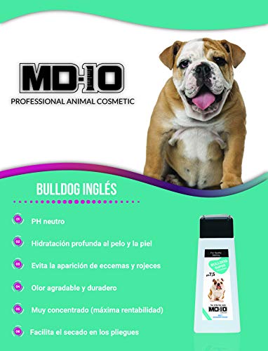 MD-10 COLLECTION Champú Bulldog Inglés (300 ml)