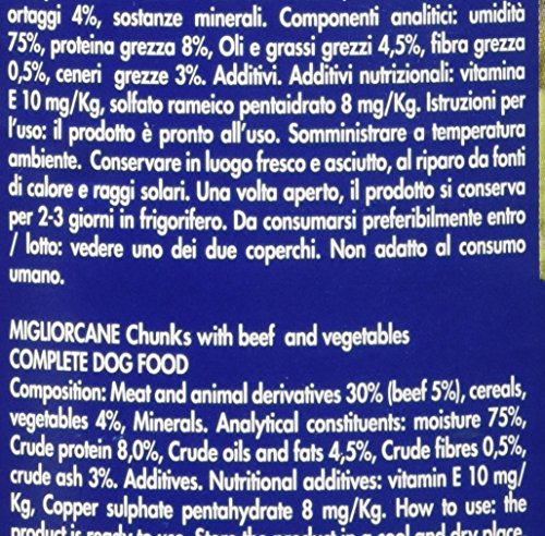Mejoran - Boquillas de Carne y hortalizas, 405 g