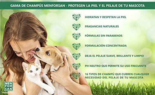 MENFORSAN Champú Perros con Avena - 300 ml