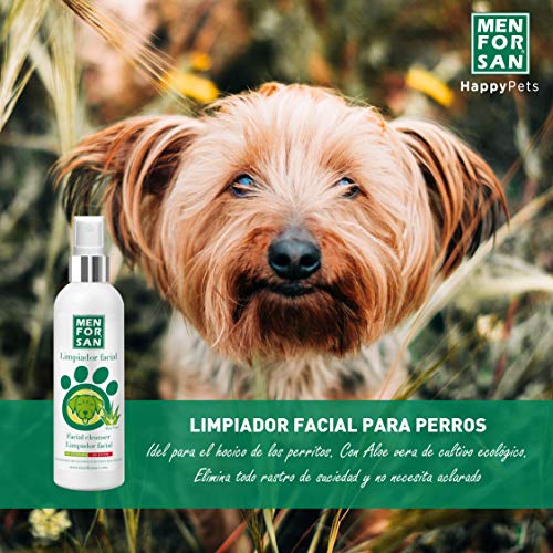 MENFORSAN Limpiador Facial para Perros con Aloe Vera 125 ml