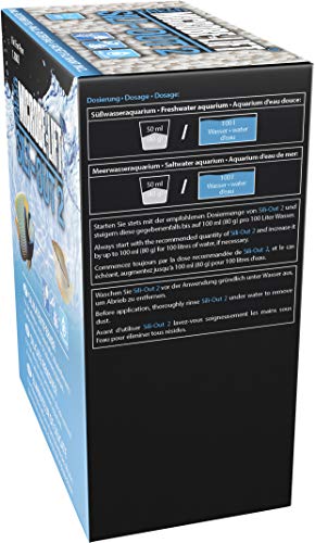MICROBE-LIFT Sili-out 2 - Eliminador de silicato y fosfato a Base de Aluminio para acuarios de Agua Dulce y Marina (1 L, 720 g)