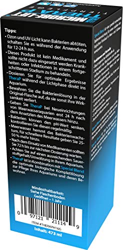 MICROBE-LIFT TheraP - Pescado Cuidado bacterias de Limpieza, Evita Enfermedades, apoya el Crecimiento de Animales, Agua Dulce y Agua de mar, 473 ml