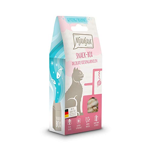 MjAMjAM - Snackbox para Gatos - Langostinos delicados - Natural - 5 x 25 g