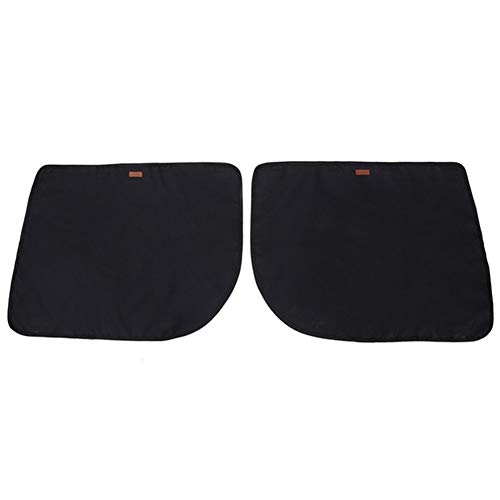 MoreChioce - Cubierta protectora para puerta de coche, impermeable, para perros, 66 x 54 cm, color negro