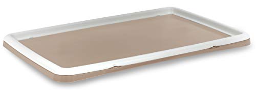 MP Bergamo Pad Trainer Gastone + 2 Alfombrillas higiénicas absorbentes para Perro, Talla L, Color Gris