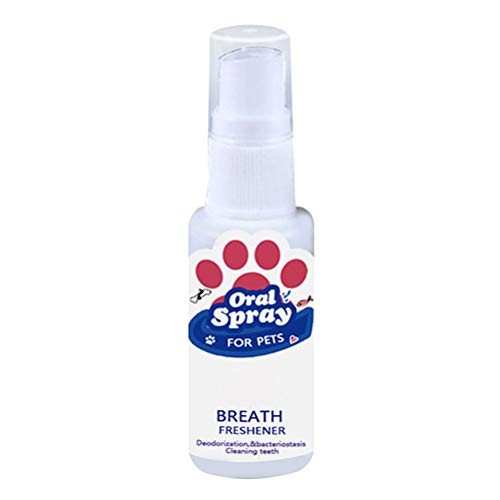Mumaya Ambientador de Aliento para Perros, aditivo de Agua Dental, Enjuague bucal antiplaca Anti sarro, ambientador de Aliento para Perros, Cuidado bucal Natural para Perros