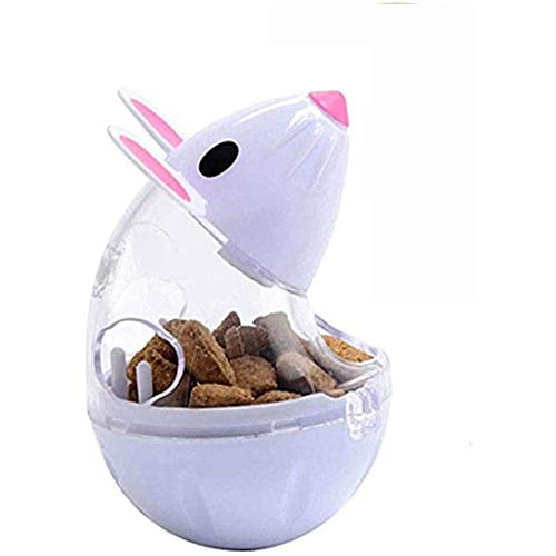 N / A Dispensador de alimentos para gatos Juguete para mascotas Juguete para mascotas Bola de gato Alimentador de juguete Dosificador de fugas Interactivo IQ Treat Formación de ratón Vaso de gato Bola