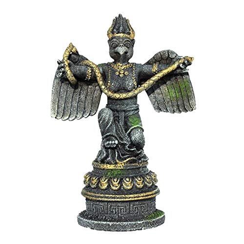 #N/A/a Misteriosa pecera de Acuario Hideout Piedra Artificial paisajismo Tallado a Mano Antiguo Egipcio mitos Guardia Estatua estatuilla pecera Refugio Cueva