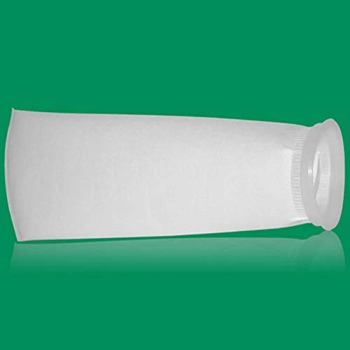 Namvo 4 bolsas de filtro de 100 micras para acuario, marina, de fieltro, 100 um