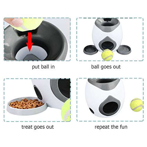 Nargut Dog Ball/Food Dispenser Toy Dog Reward Toy Feeder Pet Puzzle Food Dispenser Pet Interactive Toys