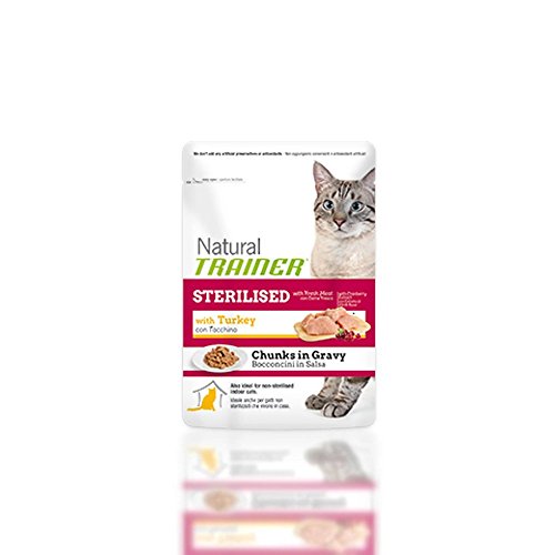 Natural tr. gato sobre Sterilised pavo Gr. 85, 1 unidad