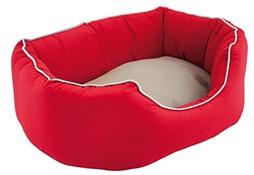 Nayeco 305E-SM/0201-72 Cama MAX, 50 x 41 x 20 cm Gato y Perro, Rojo