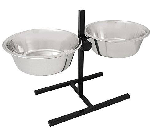 Nayeco Set Bols-Comedero Regulable con Soporte - 2X2.8