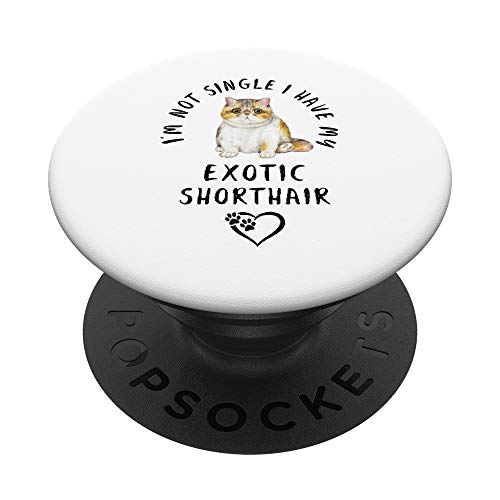 No estoy soltera tengo mi Exótico Dia San Valentín PopSockets PopGrip: Agarre intercambiable para Teléfonos y Tabletas