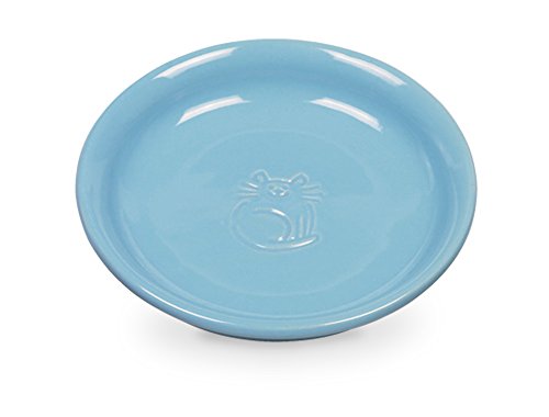 Nobby Plato de Leche de cerámica para Gatos, 14 cm de diámetro x 2 cm
