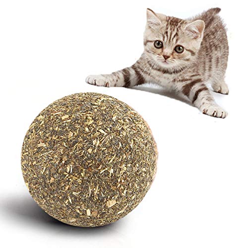 Ochenta Natural Catnip Ball 5pcs Crazy Catnip Ball Cat Chasing Juguete Gato Trata Bola Para Gatos Gatitos