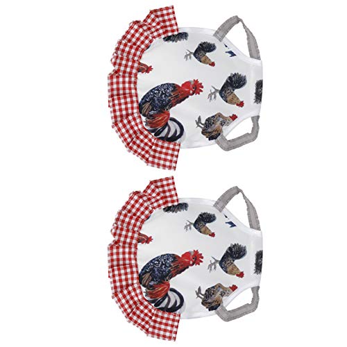 Omabeta Protector de ala de gallina elástico, práctico y Seguro para granjeros de Pollos(Type C)