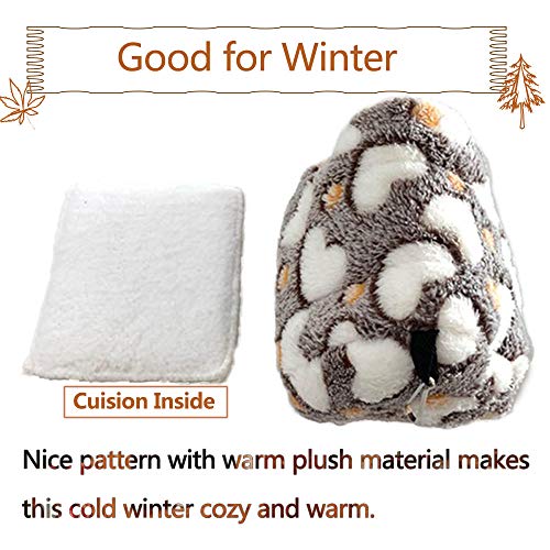 Oncpcare Cama de hámster cálida de invierno para jugar a hámster suave hamaca para dormir lindos animales pequeños nido para colgar en casa para jóvenes cobayas, degu Drawl Erizo
