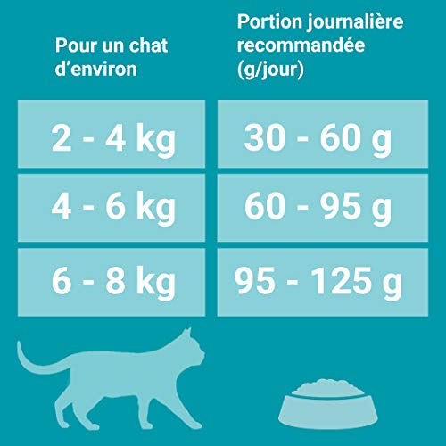 ONE Purina Comida para Gatos – Bolsita de 450 G – Lote de 10 – Saveur AU CHOIX
