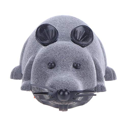 othulp Raton teledirigido para Gatos Gatos Juguetes Regalos para Gatos Juguetes De Gatito para Gatos de Interior Juguete de Gato Grey