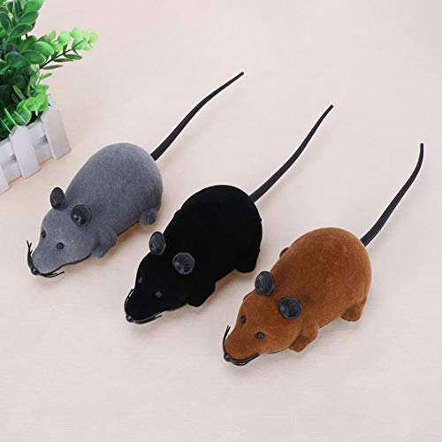 othulp Raton teledirigido para Gatos Gatos Juguetes Regalos para Gatos Juguetes De Gatito para Gatos de Interior Juguete de Gato Grey