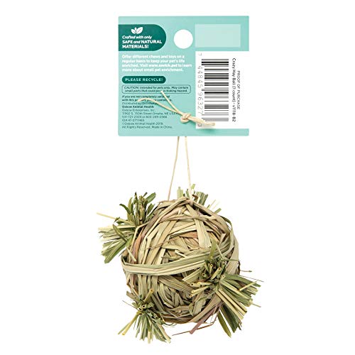 Oxbow Enriched Life Crazy Hay Ball for Small Animals
