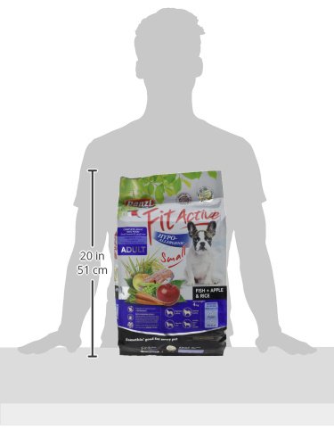 PANZI Saco Perro Small Pescado, Manzana, Arroz, 4 kg, Perro