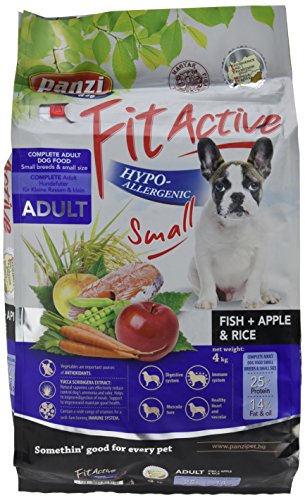 PANZI Saco Perro Small Pescado, Manzana, Arroz, 4 kg, Perro