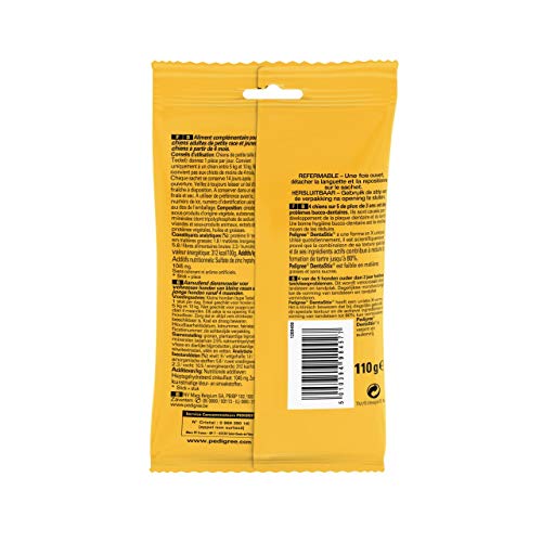 Pedigree Dentastix Mini – Snack de higiene dental para cachorros y perros de talla pequeña