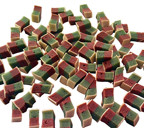 PET MUNCHIES - Paquete de 8 Bolsas de chucherías de Pato para Mascotas, recompensa para adiestramiento.