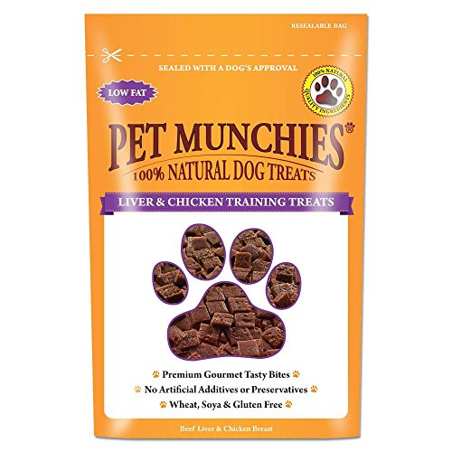 Pet Munchies - Snacks de entrenamiento 100% Natural para perros (50g) (Sushi)