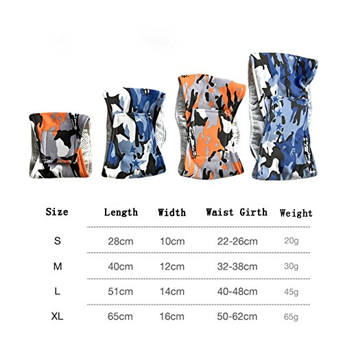 Pet Online Temporada de perro caliente bragas pañal Pañales perro macho pañales lavables bolsa ventral pad physique pantalones masculinos salud perro camuflaje pantalones pantalones de seguridad, naranja, s