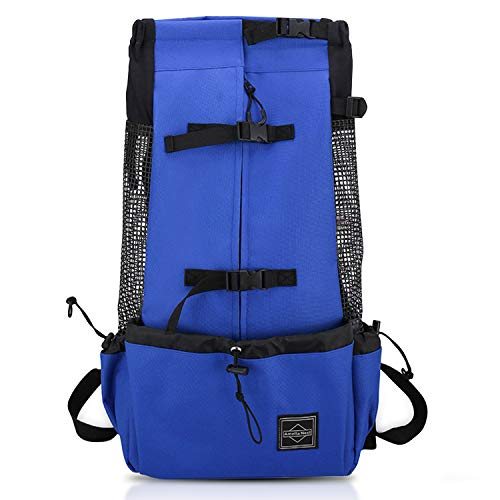 PETCUTE Mochila para Perros Bolsa transportin Perro Transpirable Transportar Perros Gatos Mascotas Mochila Portaperro Transportadoras Bolsa para Caminatas Portátil Viaje hasta 10kg