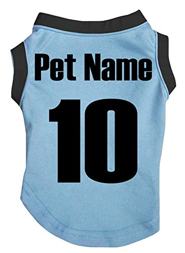 Petitebelle Personalizar Camiseta Temática Nacional Ropa Perro Cachorro (XXL, Uruguay)