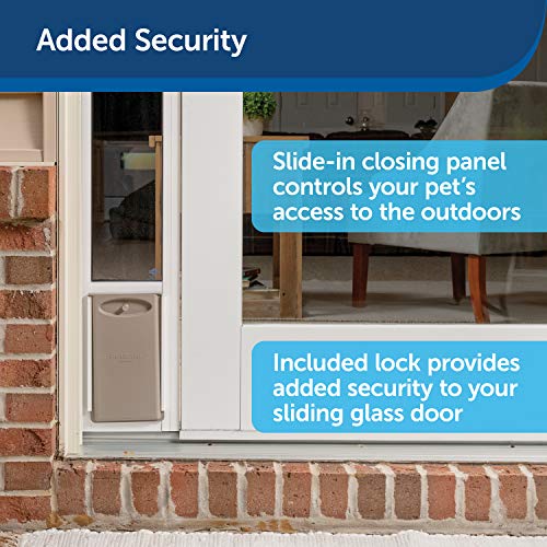 PetSafe Puerta corrediza de Cristal para Mascotas, Grande