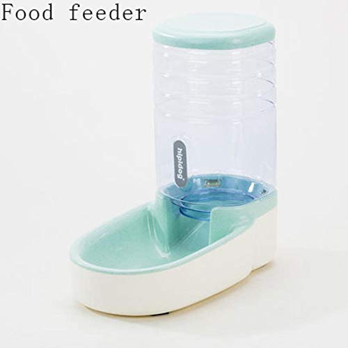 Petshy 3.8L Máquinas expendedoras de gatos para mascotas Botella de plástico para perros Dispensador de agua para gatos de alimentos de gran capacidad Tazones Perros, Bandeja de agua, 3.8L