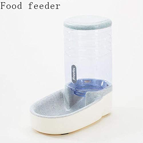 Petshy 3.8L Máquinas expendedoras de gatos para mascotas Botella de plástico para perros Dispensador de agua para gatos de alimentos de gran capacidad Tazones Perros, Bandeja de agua, 3.8L