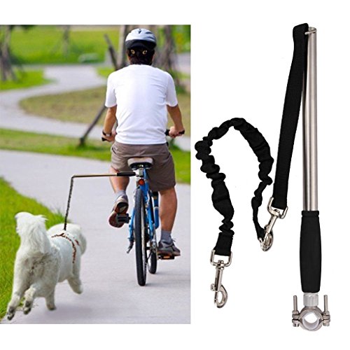 PETSOLA Correa Para Bicicleta Para Perro Correa Para Bicicleta Para Perro Accesorio Para Bicicleta Correa Para Perro Jogger Kit 77cm