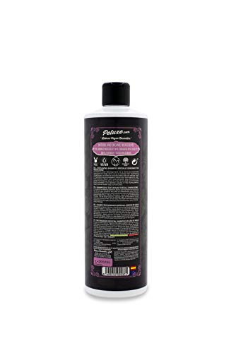 Petuxe Champú Vegano para Perros de Agua. Champú Vegano Perros. Texturizador Perro de Agua. Champú Mascotas. Lavante, hidratante y vitalizante (500 ml)