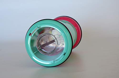 PIPOLINO® S+ Rosa & Turquesa - Dispensador móvil y Ajustable de Alimentos Secos