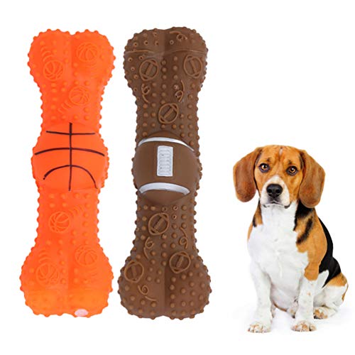 POPETPOP 2 Piezas de Juguetes de Molar para Perros Juguete de Dentición para Perros (Colar Al Azar sin Cuerda)