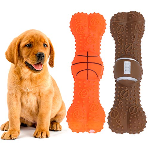 POPETPOP 2 Piezas de Juguetes de Molar para Perros Juguete de Dentición para Perros (Colar Al Azar sin Cuerda)