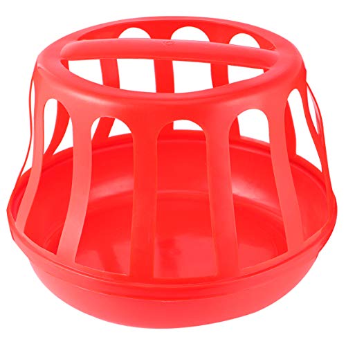 POPETPOP Alimentador Automático de Aves de Corral de Plástico Dispensador de Comida de Pollo Cubo Pato Pato Ganso Taza de Agua para La Cría de Ganado