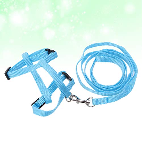 POPETPOP Correa de Arnés de Conejo para Cachorro Gatito Conejo Mascota Pequeña (Color Aleatorio)