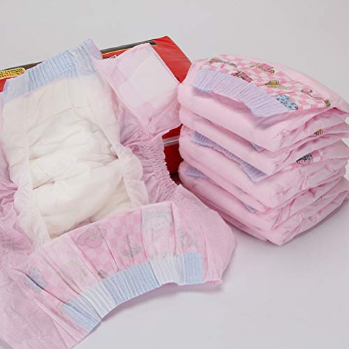 POPETPOP Pañales Desechables para Perros Hembras, Pantalones Fisiológicos Bragas Higiénicas para Perros - S