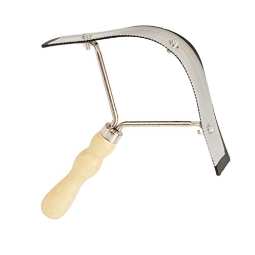 POPETPOP Peine de Pelo de Caballo Inoxidable Cepillo de Pelo de Ganado Rascador Dentado Suministros de Limpieza