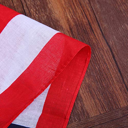 PRETYZOOM Bandera Americana Perro Perro Bandana Día de La Independencia Cachorro Collar EE UU Triángulo Babero Pañuelo Disfraz Toalla Cachorro Gato Vestir Accesorios 55Cm