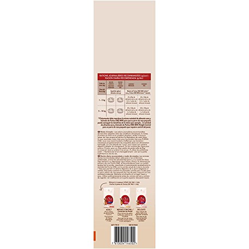 Purina ONE MINI Active Pienso para Perro Adulto Pollo y Arroz 6 x 1,5 Kg